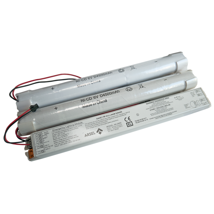 AK-2400 LED Lambalar İçin Acil Aydınlatma Kiti